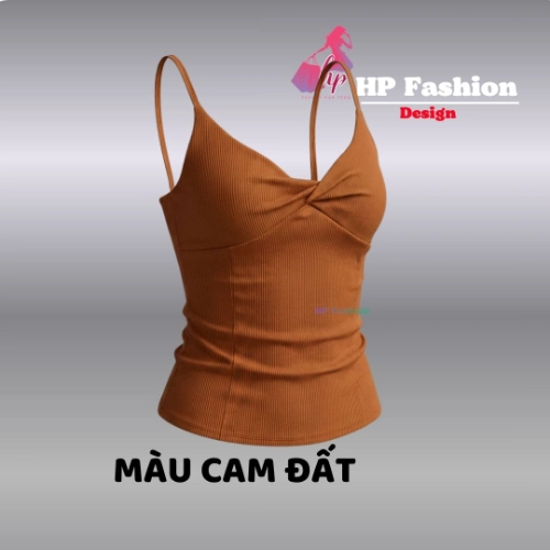 Áo hai dây nữ form dài ôm body không mút chiết eo basic xoắn v1 , áo kiểu mùa hè vải cotton QC co giãn  size S M L XL 2XL 3XL có bigsize  HP106