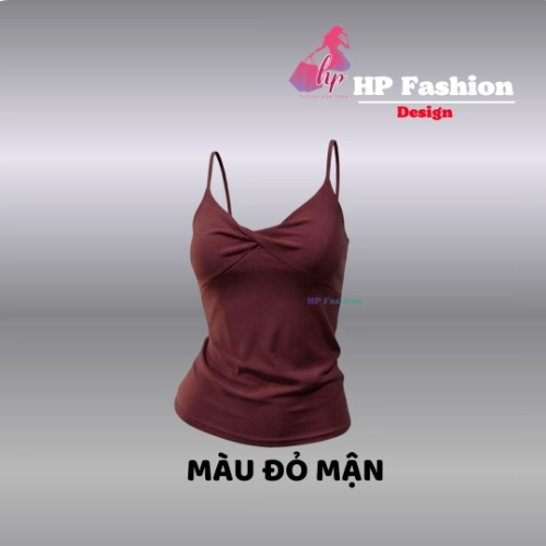 Áo hai dây nữ form dài ôm body không mút chiết eo basic xoắn v1 , áo kiểu mùa hè vải cotton QC co giãn  size S M L XL 2XL 3XL có bigsize  HP106