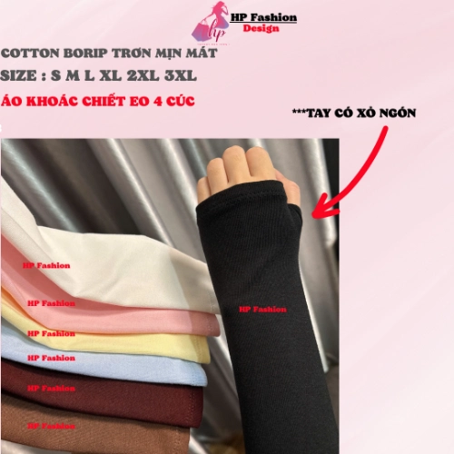 [CHỌN TĂNG 1 SIZE]Áo khoác cardi gan [KHÔNG CÓ ÁO TRONG] dáng ngắn 4 cúc chiết eo ôm bó body basic, áo phối kiểu mặc bên ngoài nữ tay dài vải cotton cao cấp co giãn có bigsize mùa hè HP50