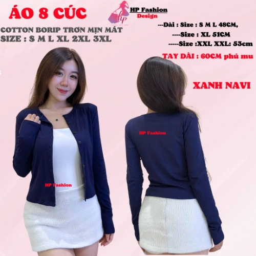 Áo khoác cardigan siêu phối [KHÔNG CÓ ÁO TRONG] dáng dài 8 cúc chiết eo ôm bó body basic, áo phối kiểu mặc bên ngoài bên trong đều được nữ tay dài vải cotton cao cấp co giãn có bigsize mùa hè HP56