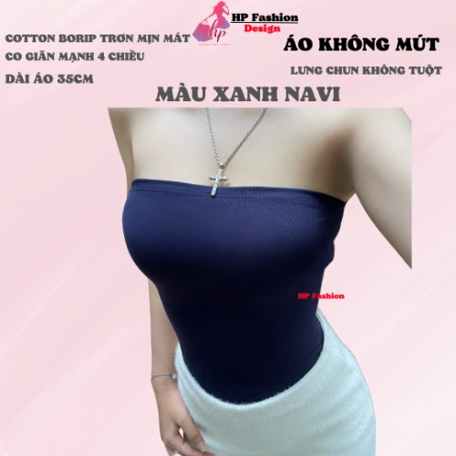 Áo quây tube phom dài ôm body mỏng mát, áo ống tank top nữ  vải thun cotton borip trơn basic co giãn 4 chều thoáng mát thấm hút mồ hôi size S M L Xl XXL  có bigsize mùa hè HP41