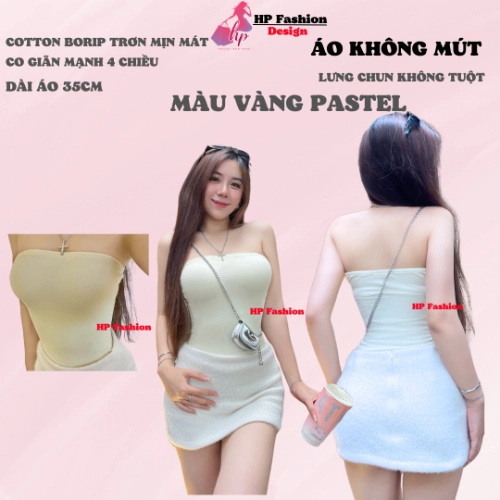 Áo quây tube phom dài ôm body mỏng mát, áo ống tank top nữ  vải thun cotton borip trơn basic co giãn 4 chều thoáng mát thấm hút mồ hôi size S M L Xl XXL  có bigsize mùa hè HP41