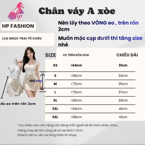 Chân váy chữ A che bụng xòe lụa ngọc trai cao cấp dáng ngắn  Y2k, váy nữ có quần bảo hộ mặc noel tết quanh năm A12