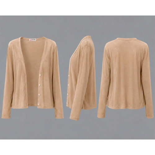 Áo khoác cardigan MỎNG NHẸ MÁT TRƠN 4 CÚC dáng dài , áo phối kiểu mặc bên ngoài nữ tay dài vải cotton GIẤY cao cấp co giãn có bigsize mùa hè thu đông A13