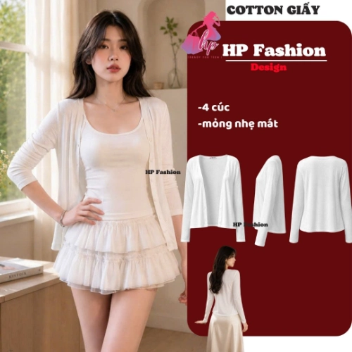 Áo khoác cardigan MỎNG NHẸ MÁT TRƠN 4 CÚC dáng dài , áo phối kiểu mặc bên ngoài nữ tay dài vải cotton GIẤY cao cấp co giãn có bigsize mùa hè thu đông A13