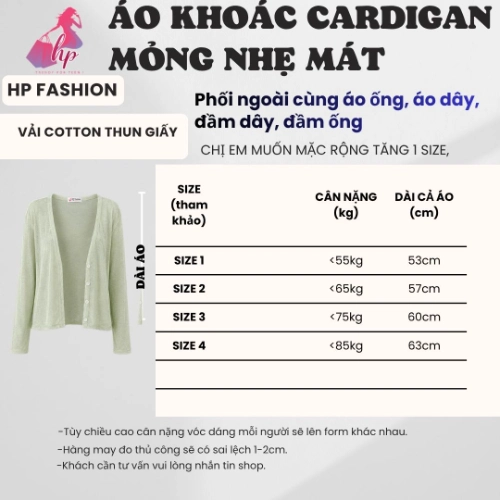 Áo khoác cardigan MỎNG NHẸ MÁT TRƠN 4 CÚC dáng dài , áo phối kiểu mặc bên ngoài nữ tay dài vải cotton GIẤY cao cấp co giãn có bigsize mùa hè thu đông A13