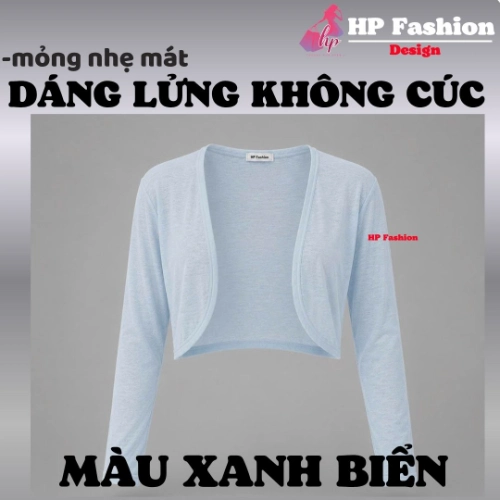 Áo khoác dáng lửng ngắn cardigan MỎNG NHẸ MÁT TRƠN , áo phối kiểu mặc bên ngoài nữ tay dài vải cotton GIẤY cao cấp co giãn có bigsize mùa hè thu đông A15