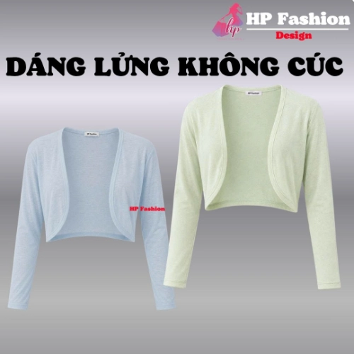Áo khoác dáng lửng ngắn cardigan MỎNG NHẸ MÁT TRƠN , áo phối kiểu mặc bên ngoài nữ tay dài vải cotton GIẤY cao cấp co giãn có bigsize mùa hè thu đông A15