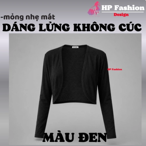 Áo khoác dáng lửng ngắn cardigan MỎNG NHẸ MÁT TRƠN , áo phối kiểu mặc bên ngoài nữ tay dài vải cotton GIẤY cao cấp co giãn có bigsize mùa hè thu đông A15