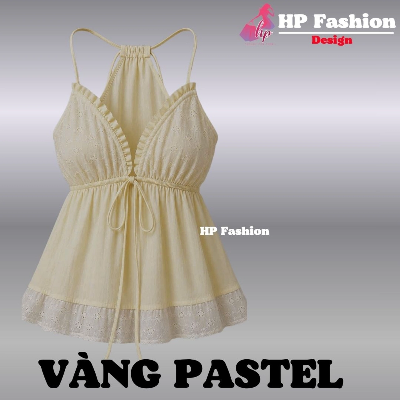 Áo yếm dây dáng babydoll che bụng, áo kiểu nữ vải đũi lụa không mút phối ren mùa hè đi biển size S M L A18