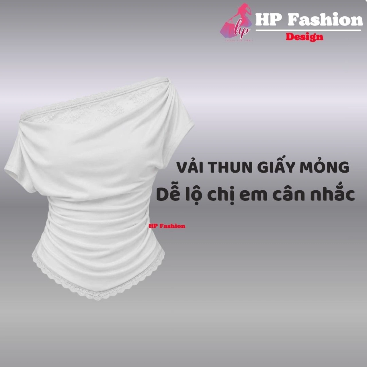 [Mặc 4 kiểu] Áo body nữ mặc bệt lệch hở vai, áo kiểu nữ vải thun giấy mỏng dễ lộ mùa hè đi biển size S M L A26
