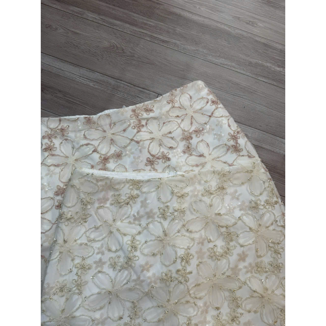 Chân váy chữ A ren hoa body dáng ngắn phong cách Y2k, váy nữ có quần bảo hộ mặc noel tết quanh năm CÓ BIGSIZE A30